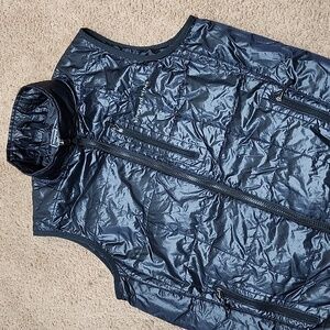 Vineyard Vines Martha Vineyard Black Puffer Vest Jacket Men's Size S Small